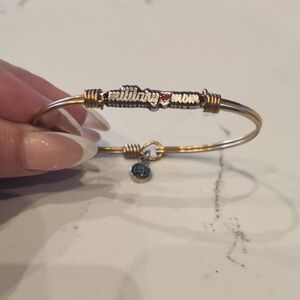 Luca + Danni Gold And Silver Military Mom Bracelet